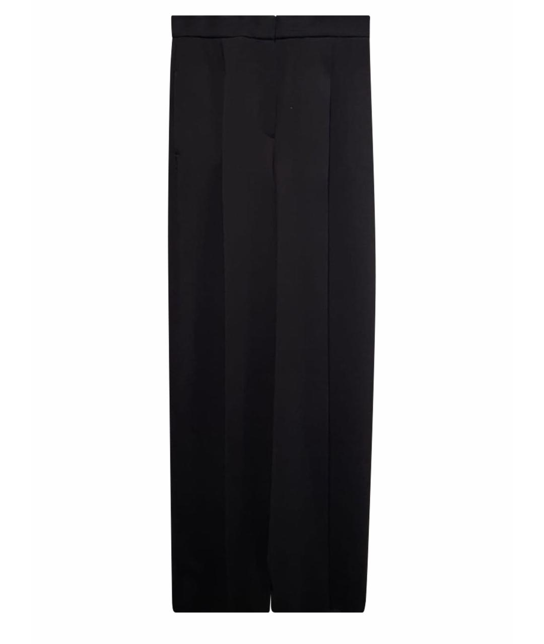 MAX MARA Черные брюки широкие, фото 1