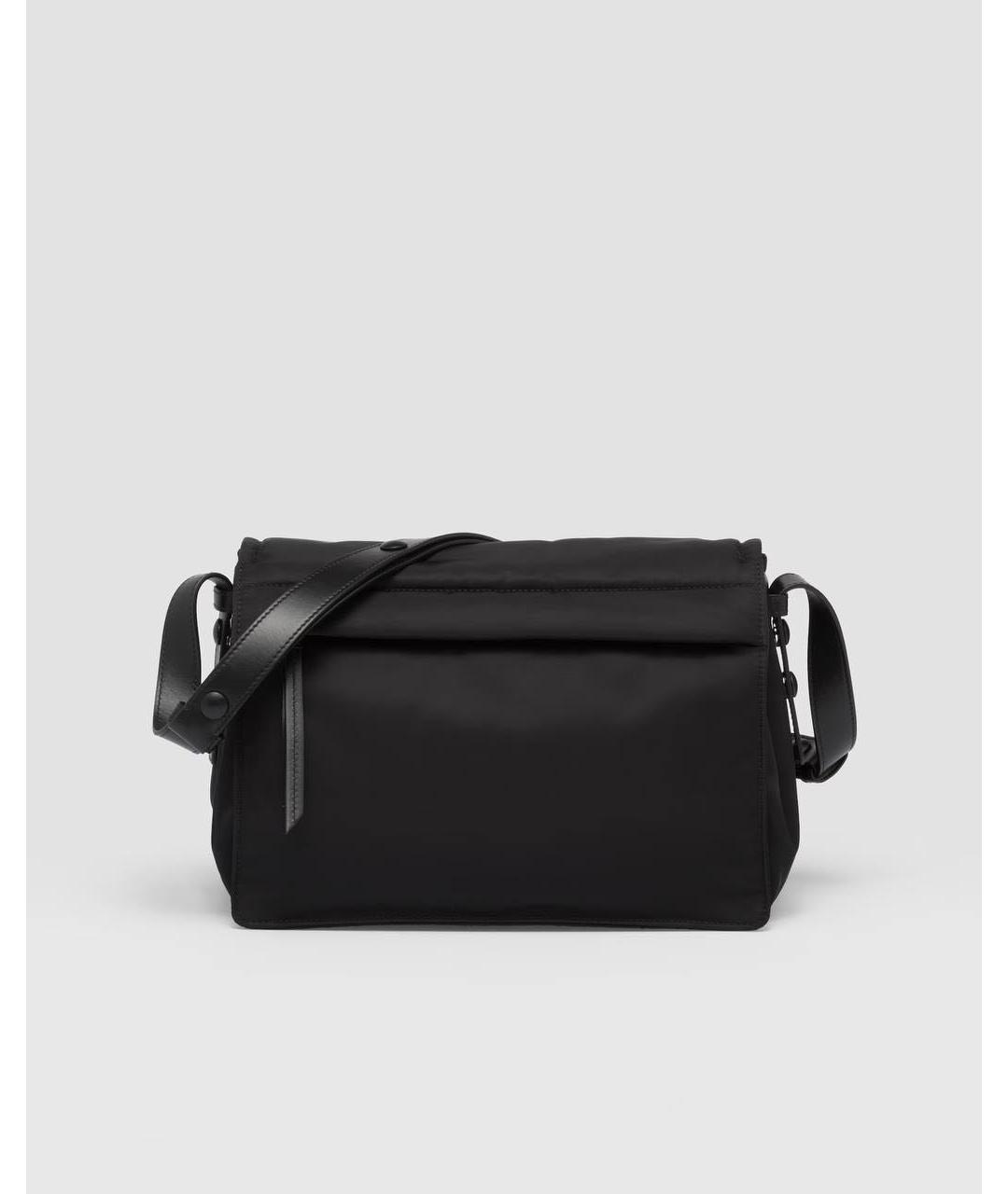 PRADA Черная синтетическая сумка через плечо, фото 2