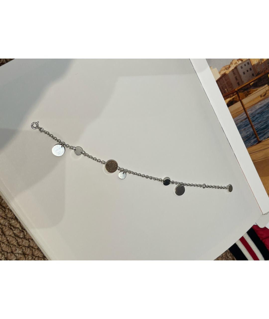 HERMES Серебрянный серебряный браслет, фото 7