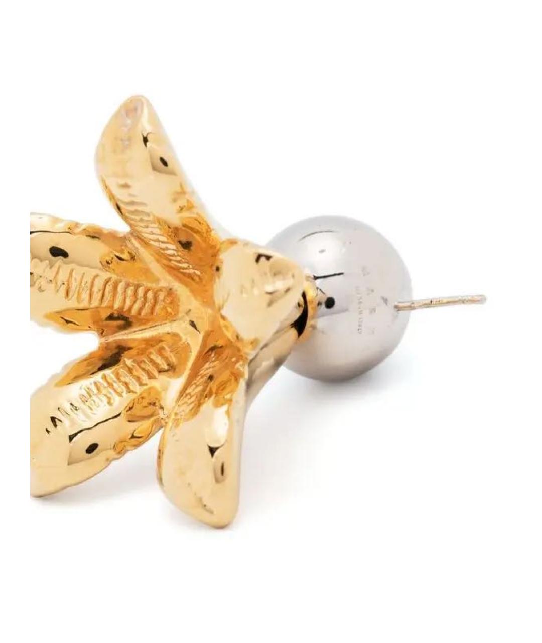 MARNI Золотые латунные серьги, фото 3