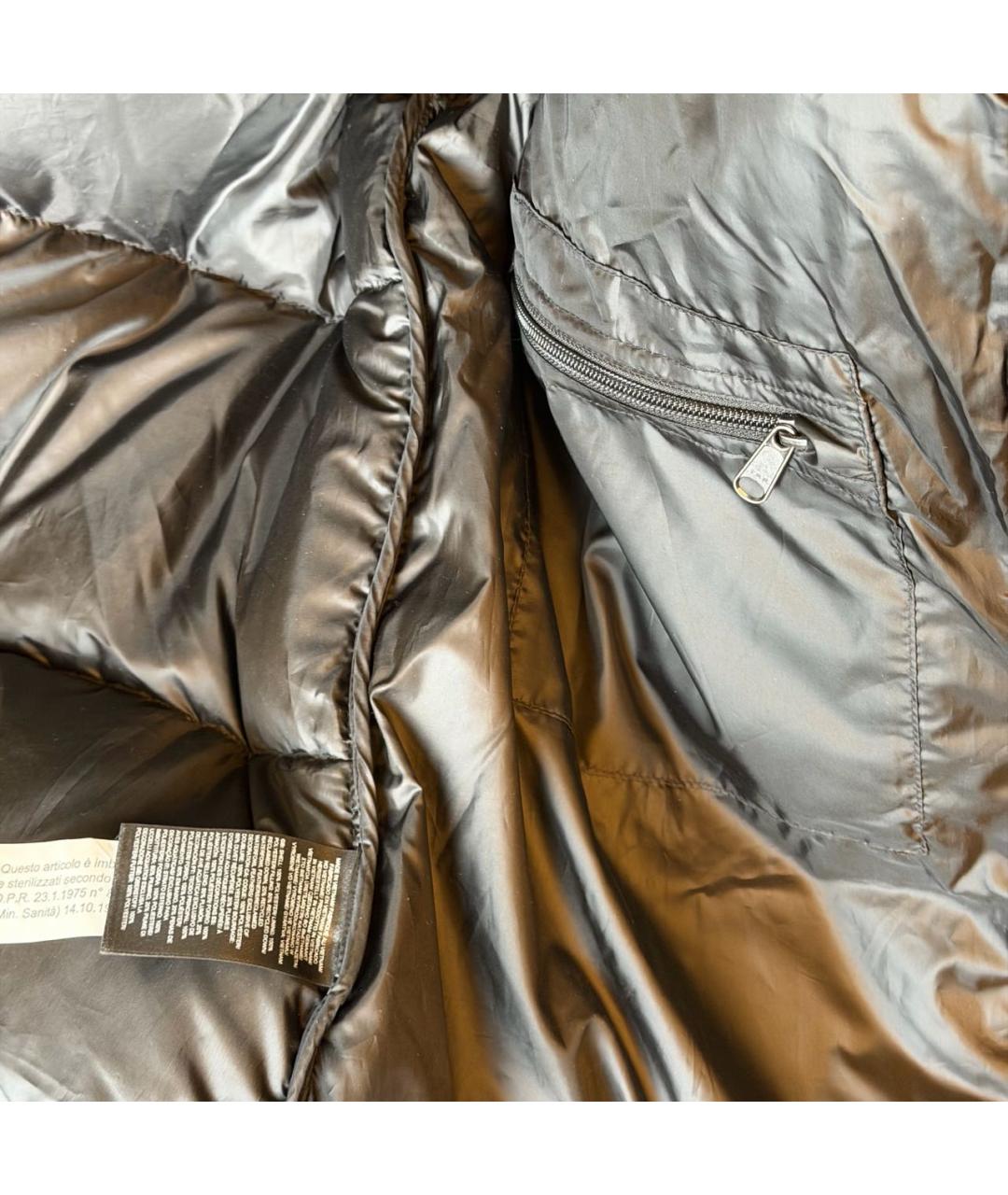 THE NORTH FACE Черный полиамидовый пуховик, фото 8