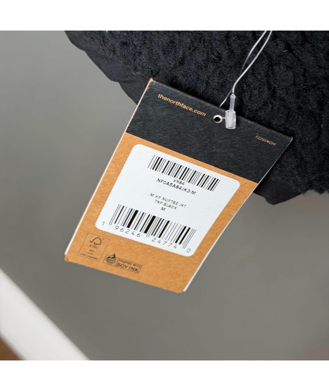 THE NORTH FACE Черный полиамидовый пуховик, фото 6