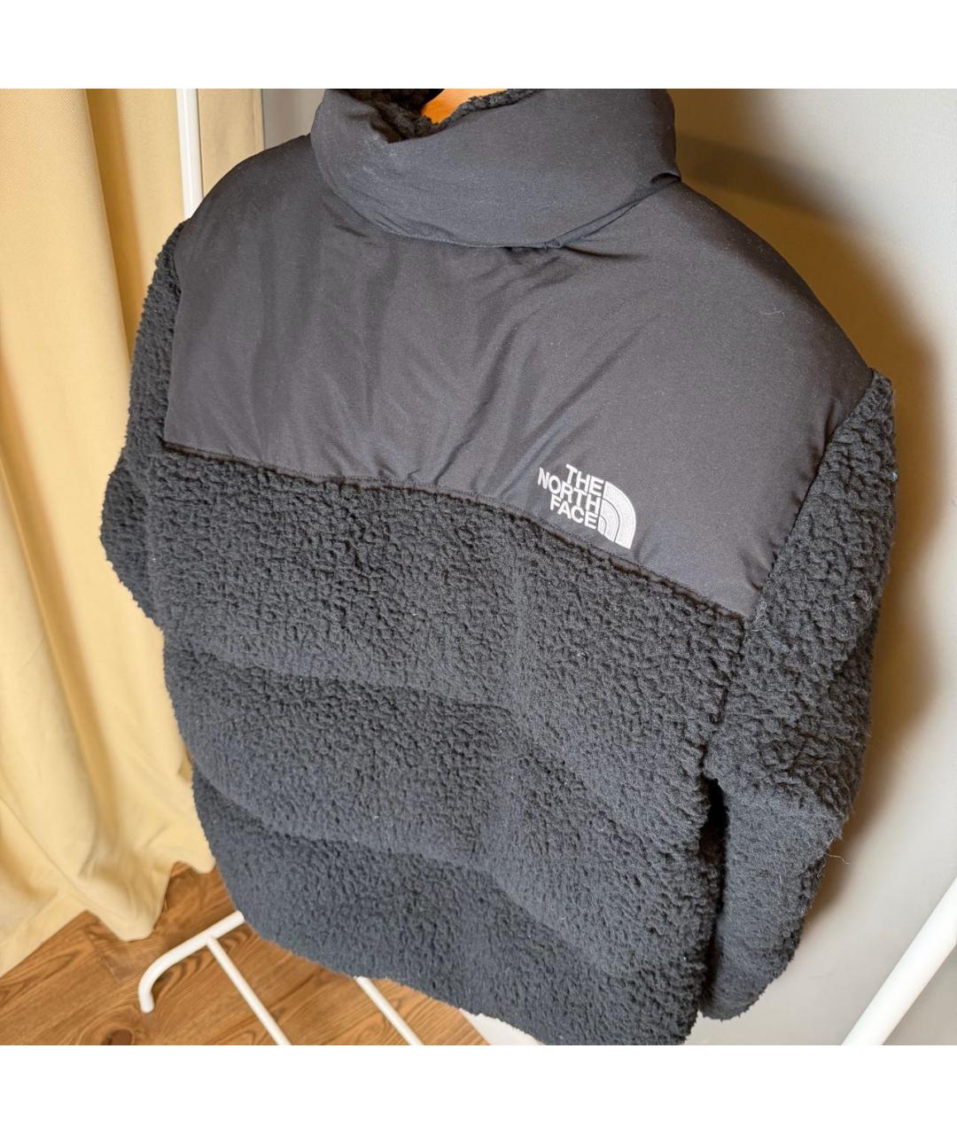 THE NORTH FACE Черный полиамидовый пуховик, фото 3