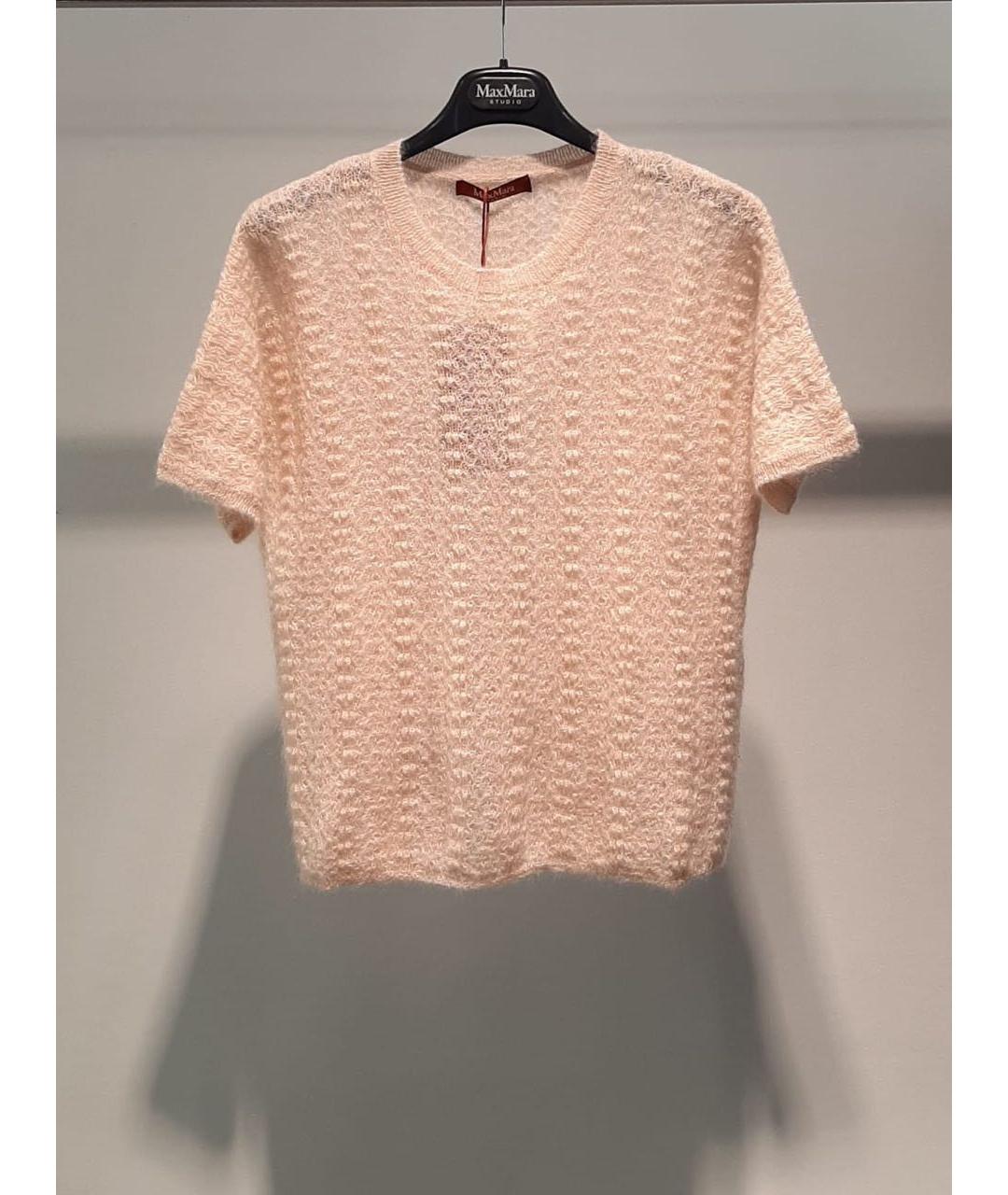 MAX MARA STUDIO Розовый джемпер / свитер, фото 3