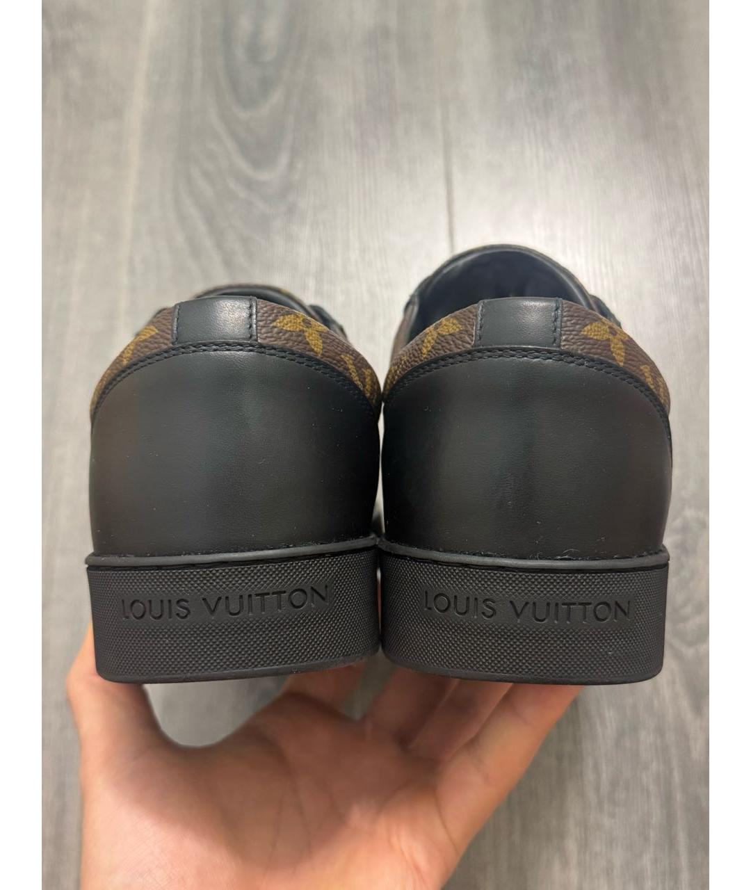 LOUIS VUITTON Коричневые низкие кроссовки / кеды, фото 6