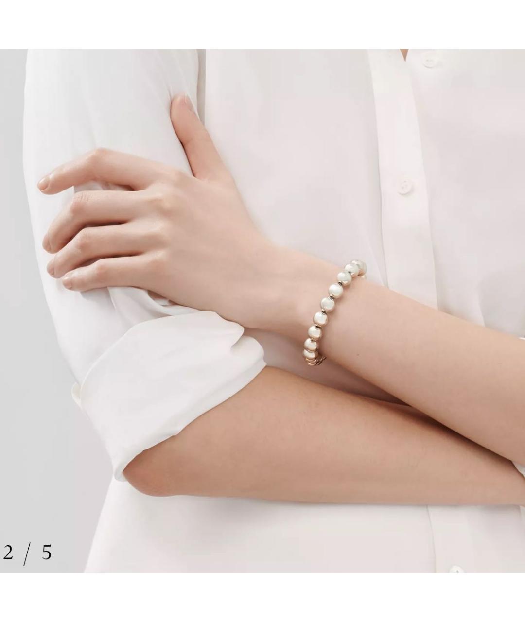 TIFFANY&CO Серебрянный серебряный браслет, фото 4