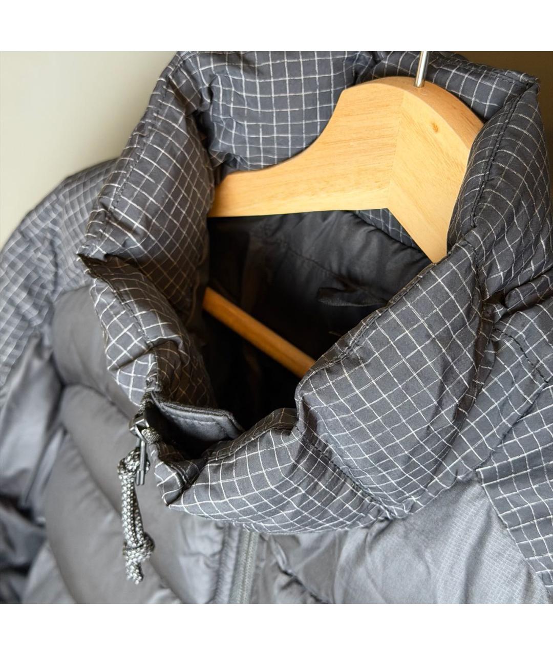 THE NORTH FACE Черный полиамидовый пуховик, фото 7