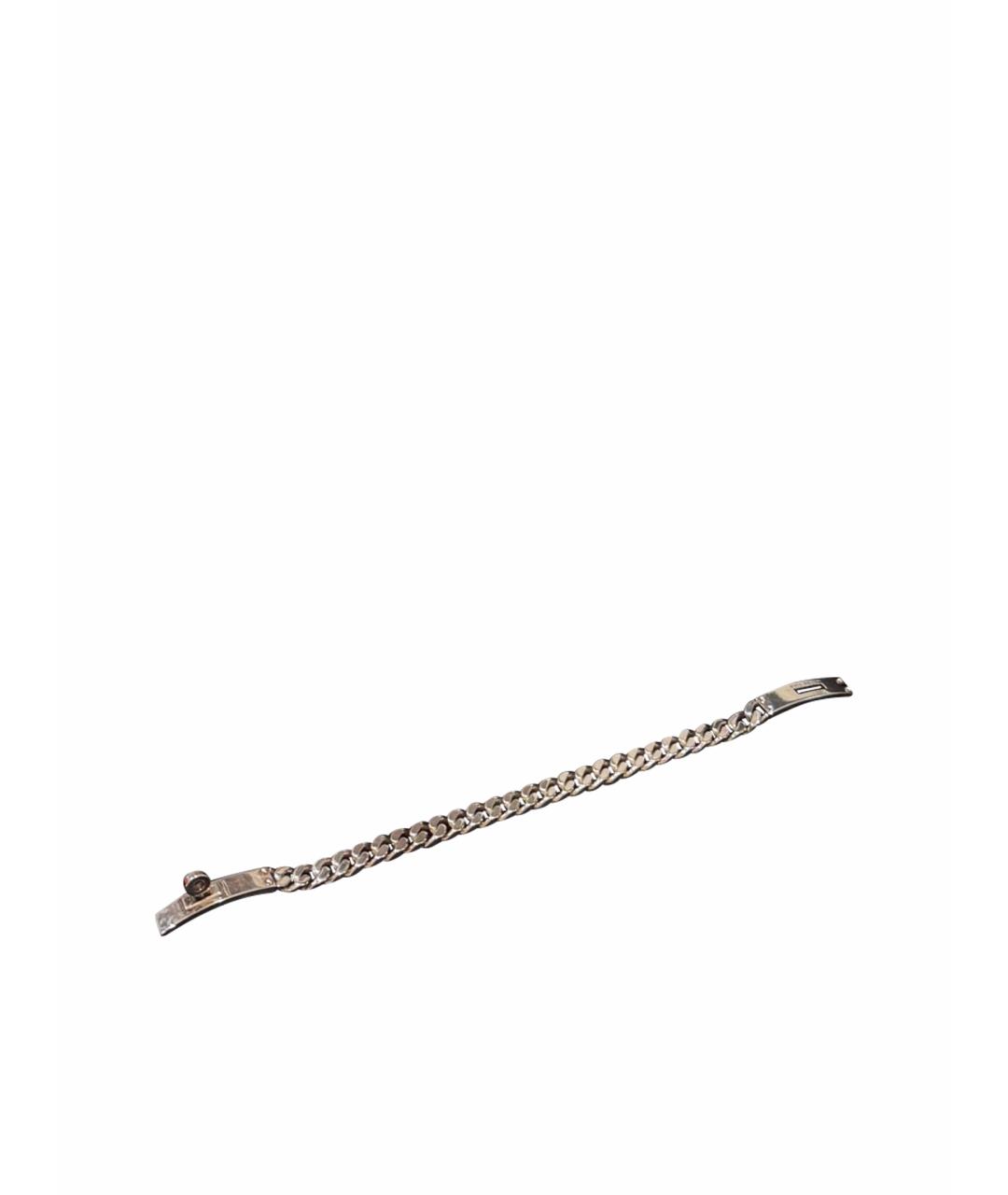 HERMES Серебрянный серебряный браслет, фото 1