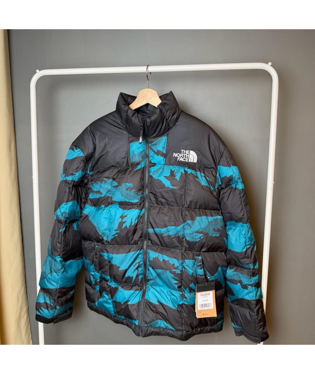 THE NORTH FACE Черный полиамидовый пуховик, фото 2