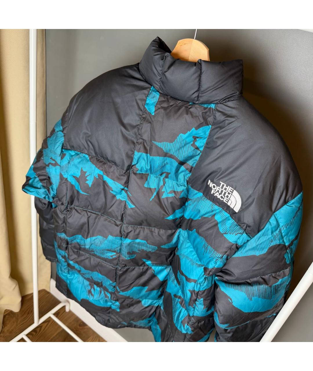 THE NORTH FACE Черный полиамидовый пуховик, фото 3