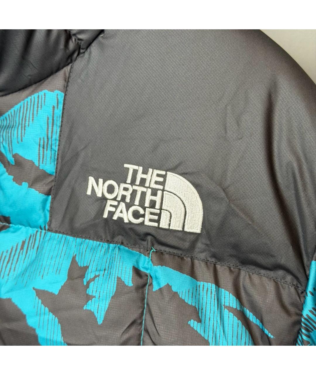 THE NORTH FACE Черный полиамидовый пуховик, фото 4