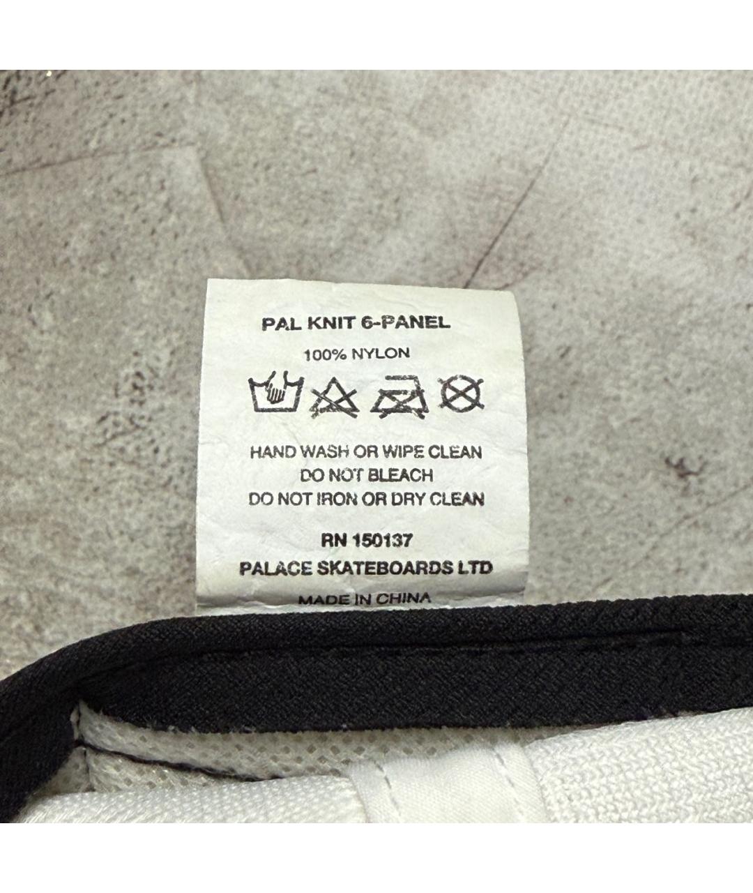 PALACE Белая хлопковая кепка/бейсболка, фото 4