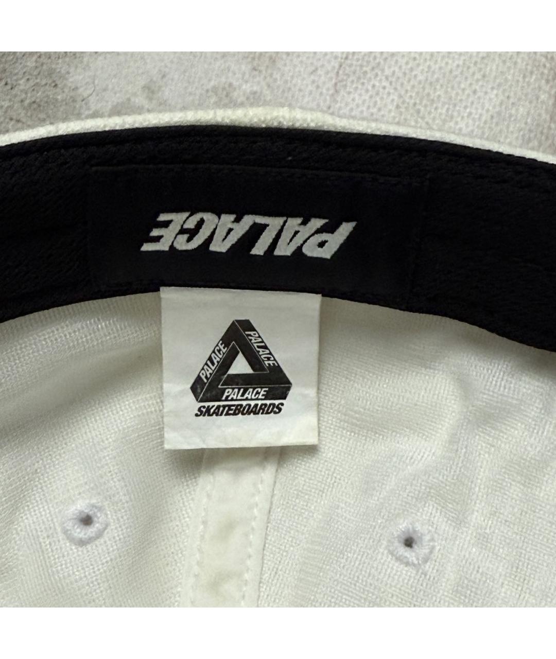 PALACE Белая хлопковая кепка/бейсболка, фото 3