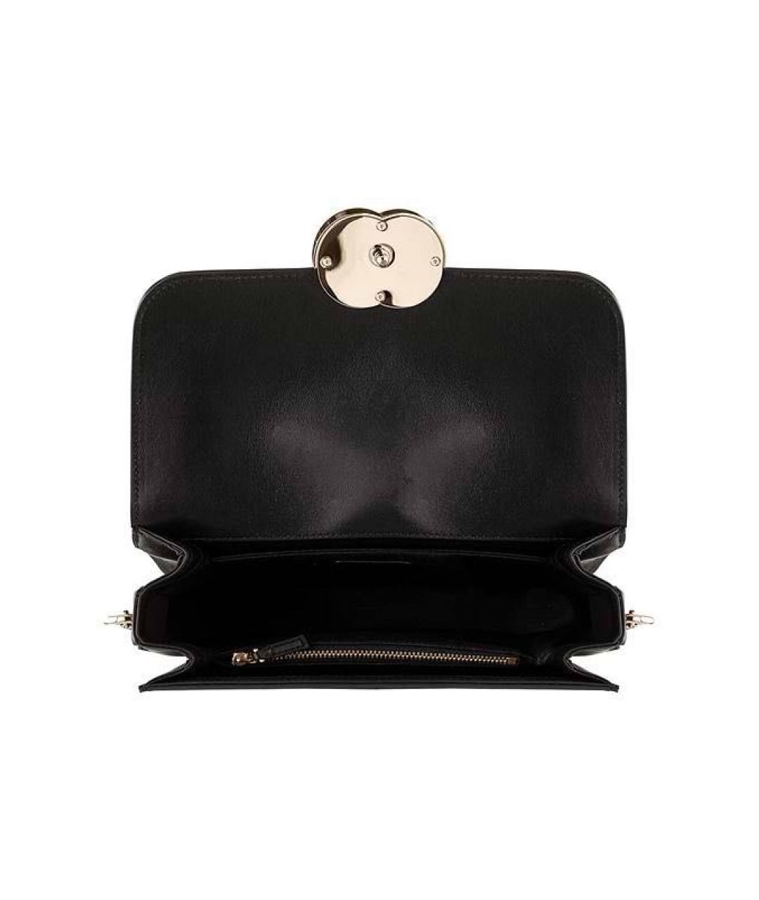 GUCCI Черная кожаная сумка через плечо, фото 3