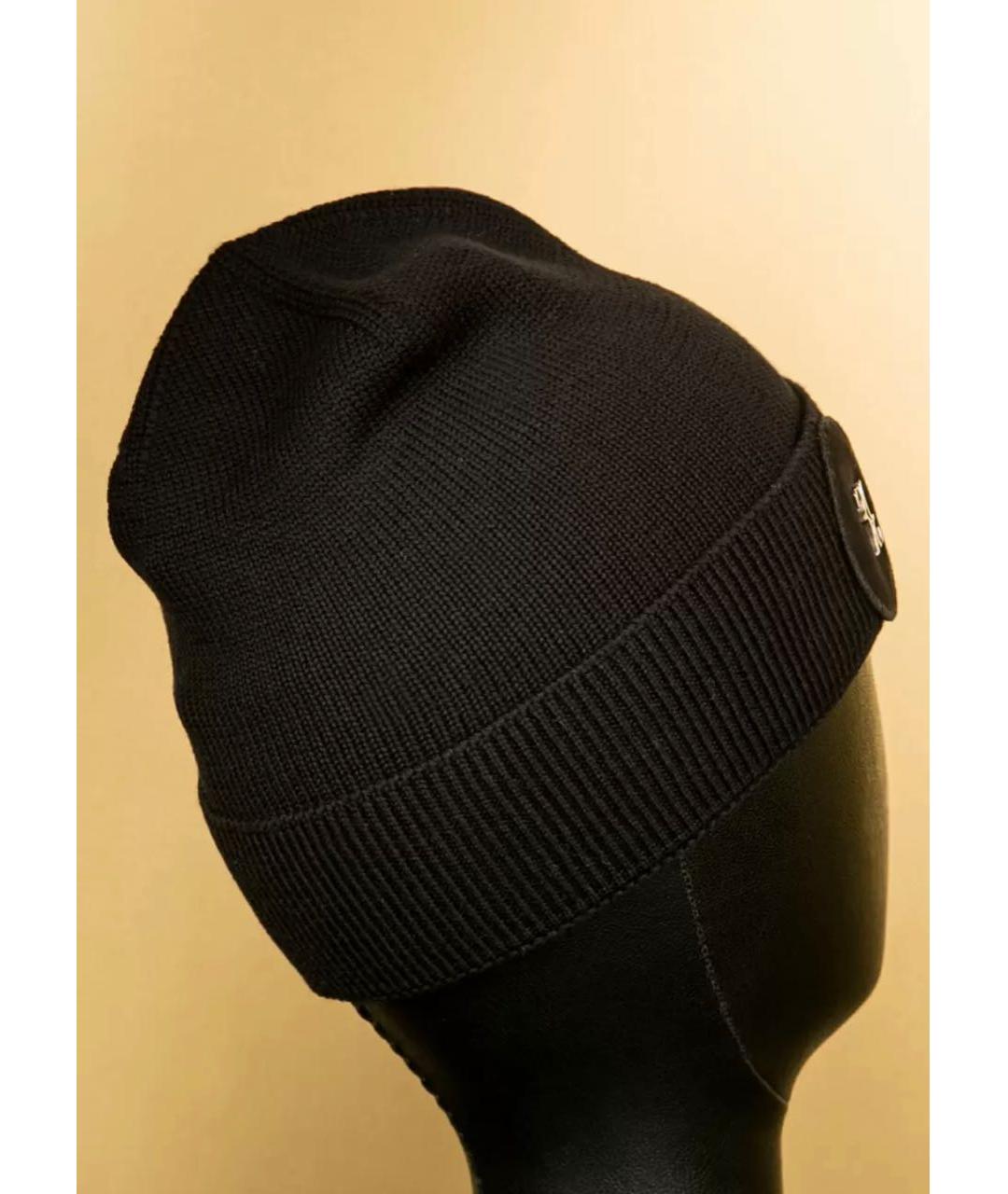BILLIONAIRE Черная шерстяная шапка, фото 5