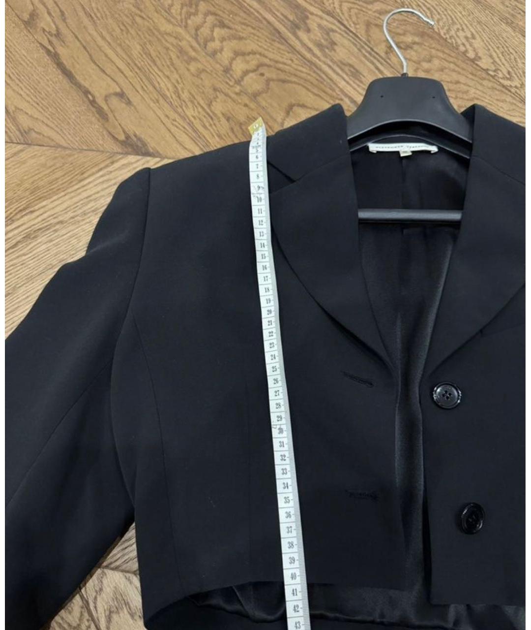 ALEXANDER TEREKHOV Черный вискозный жакет/пиджак, фото 3