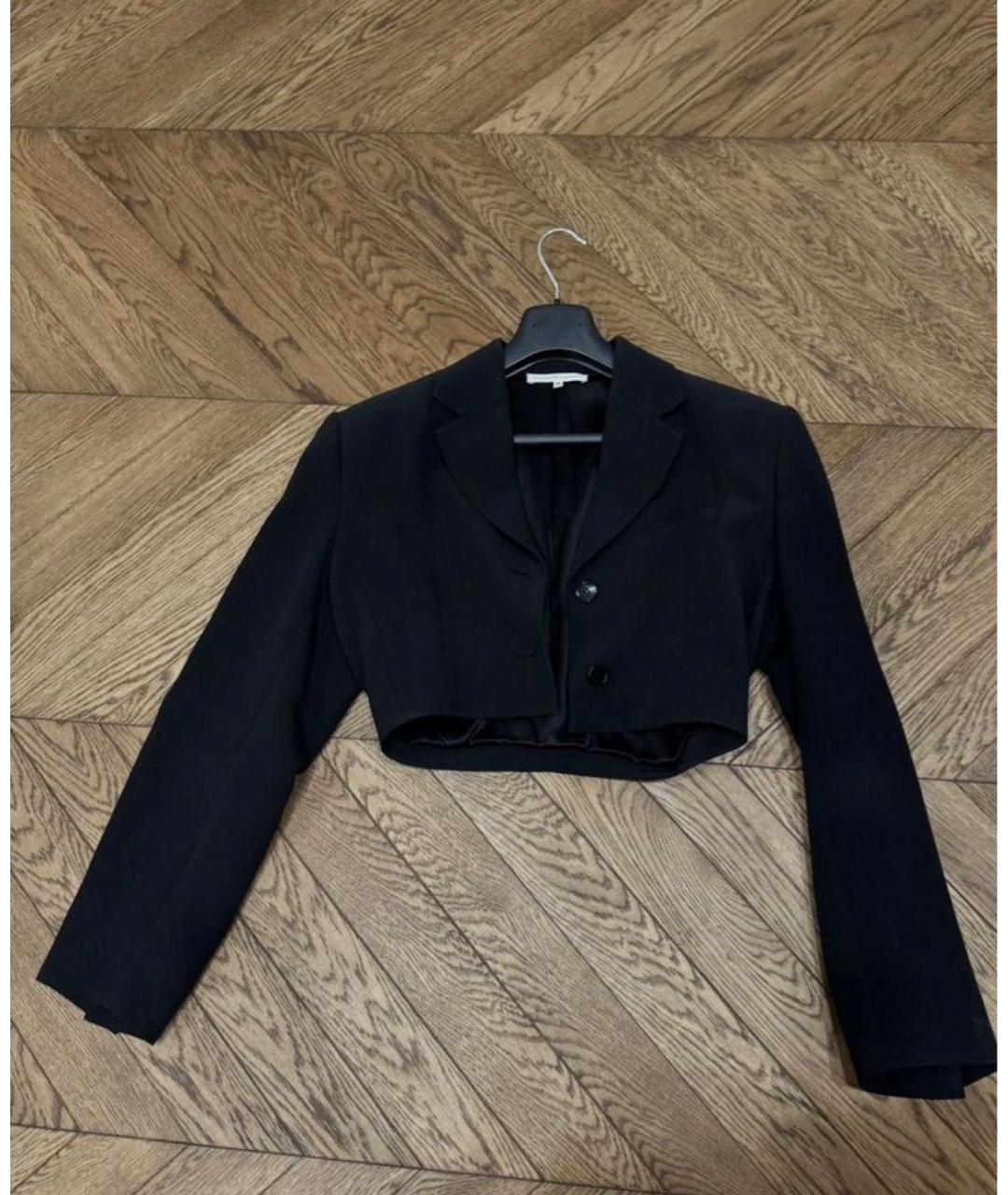 ALEXANDER TEREKHOV Черный вискозный жакет/пиджак, фото 7