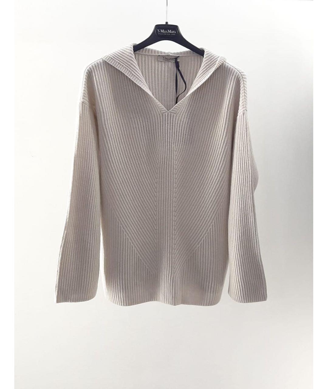 'S MAX MARA Белый джемпер / свитер, фото 3