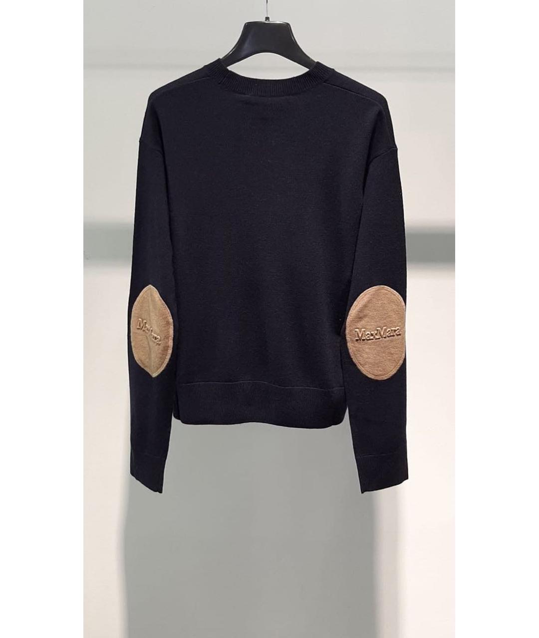 'S MAX MARA Темно-синий джемпер / свитер, фото 2