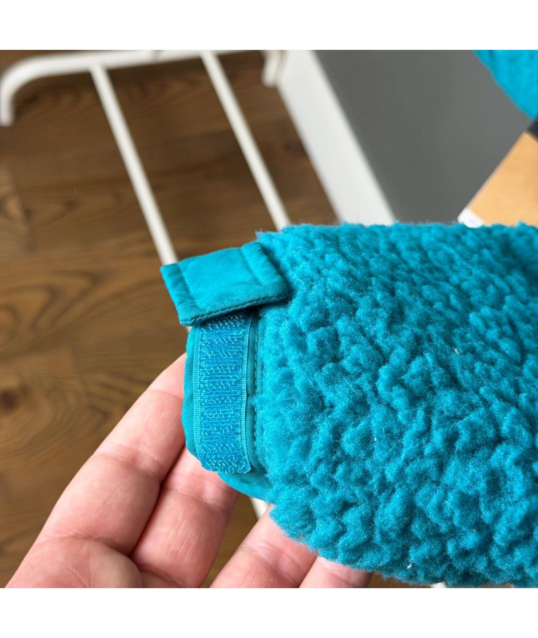 THE NORTH FACE Бирюзовый полиамидовый пуховик, фото 6