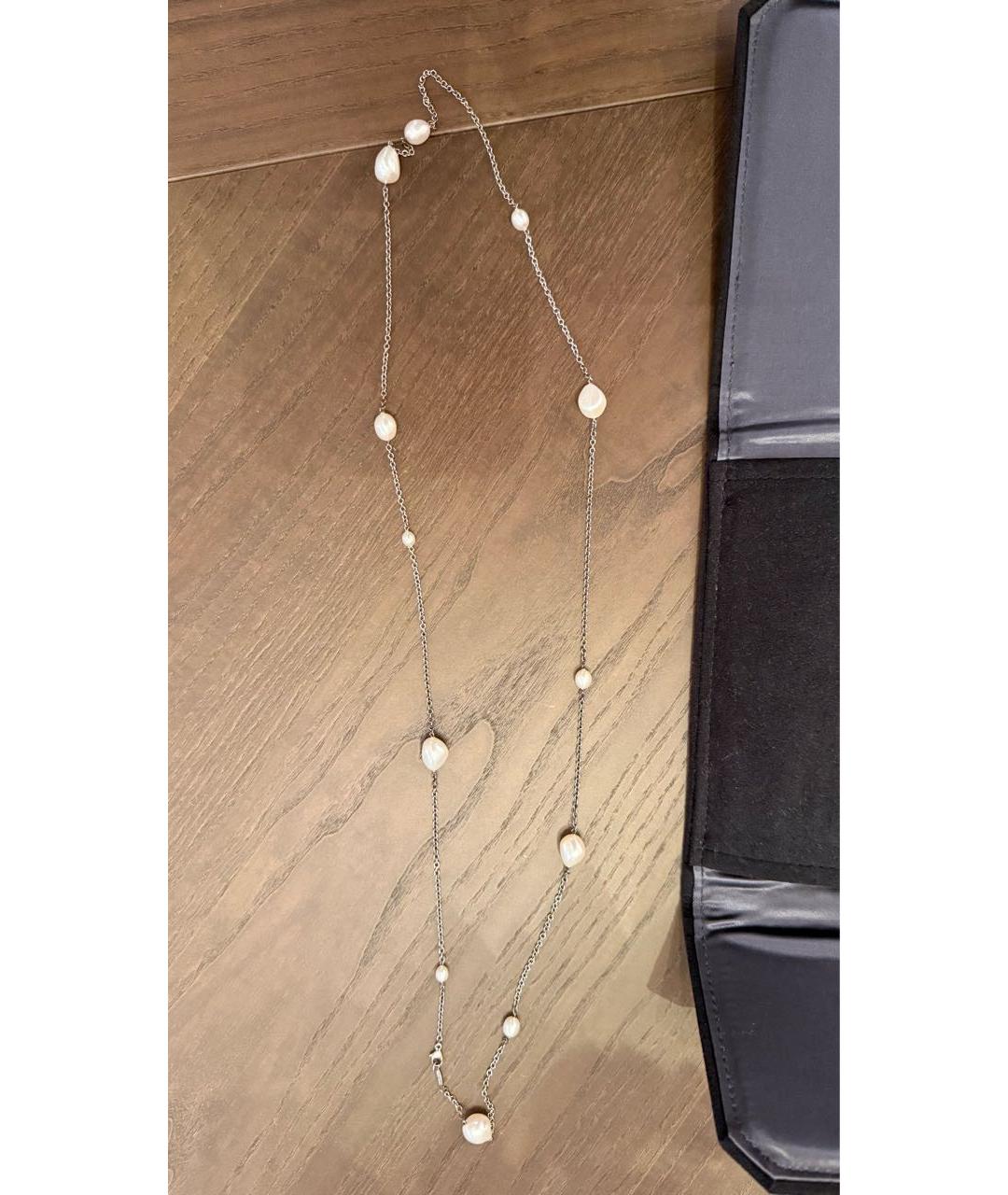 TIFFANY&CO Белое серебряное колье, фото 4