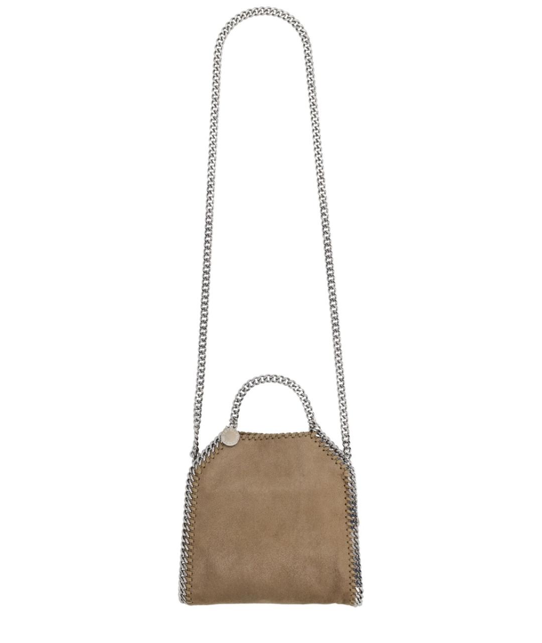 STELLA MCCARTNEY Бежевая синтетическая сумка через плечо, фото 1