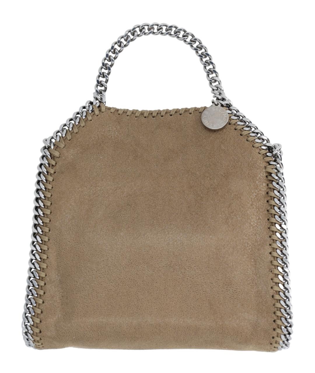 STELLA MCCARTNEY Бежевая синтетическая сумка через плечо, фото 3