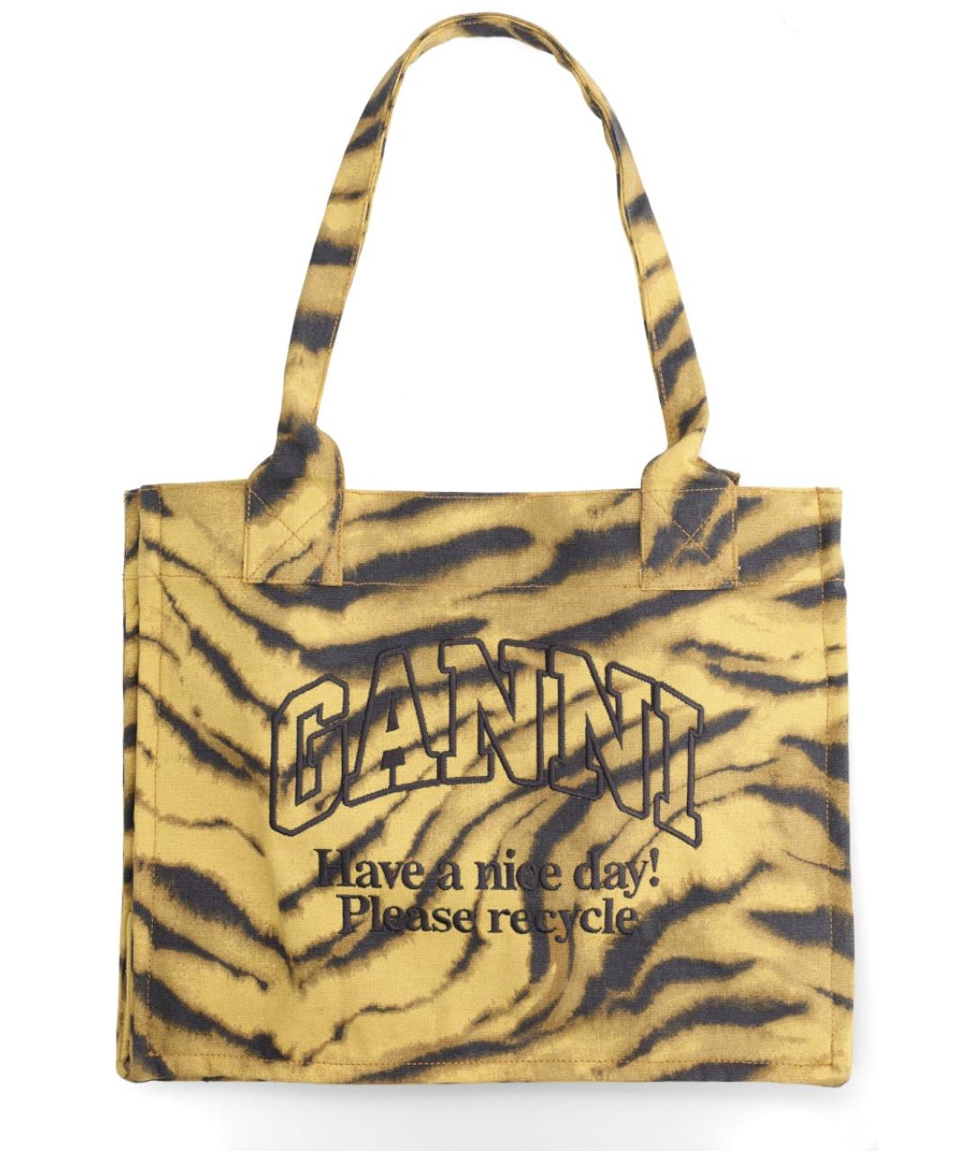 GANNI Мульти хлопковая сумка через плечо, фото 1