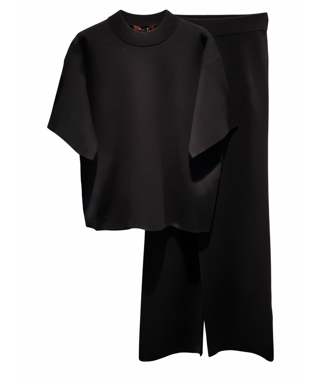 MAX MARA STUDIO Черный костюм с брюками, фото 1