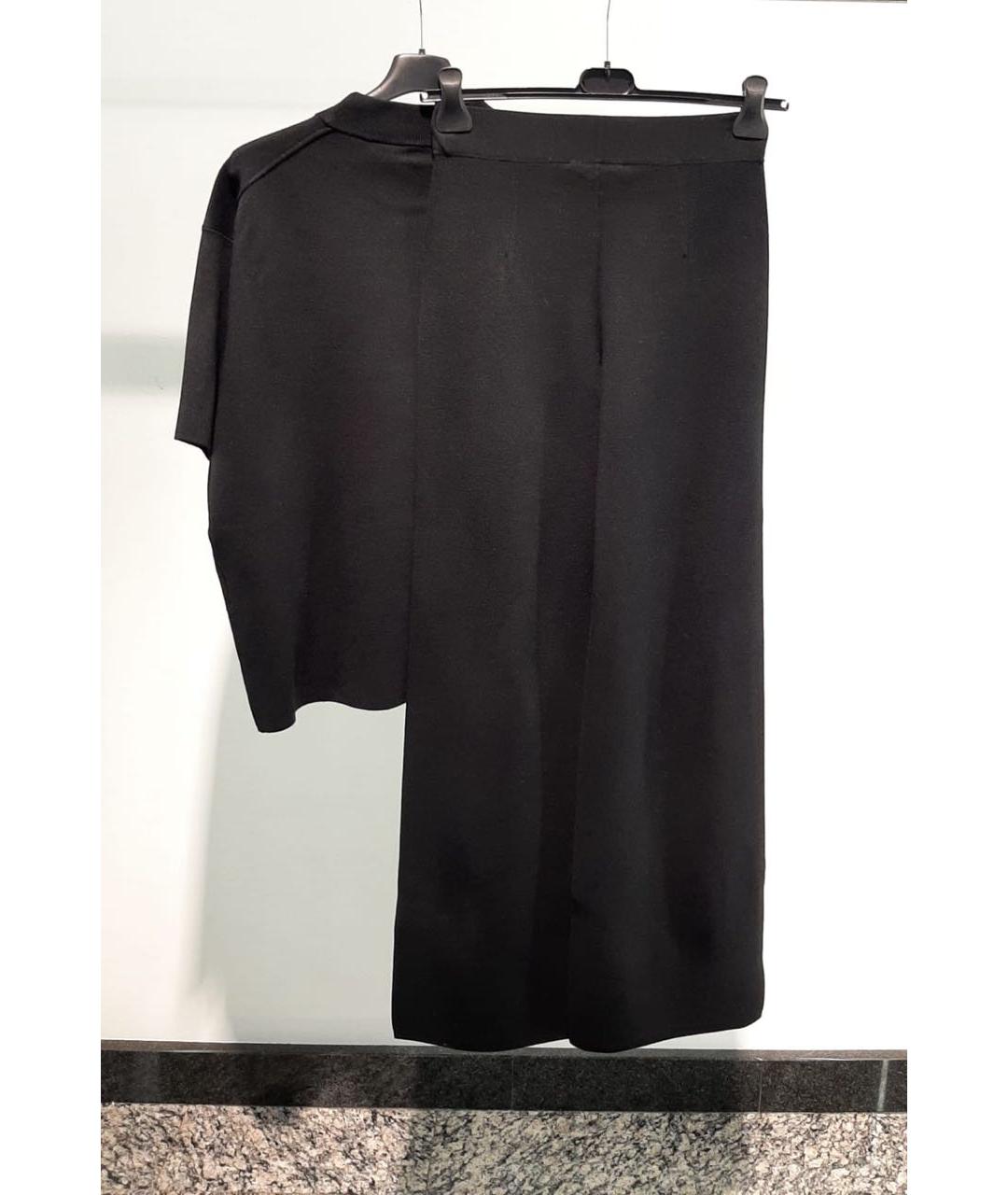 MAX MARA STUDIO Черный костюм с брюками, фото 2