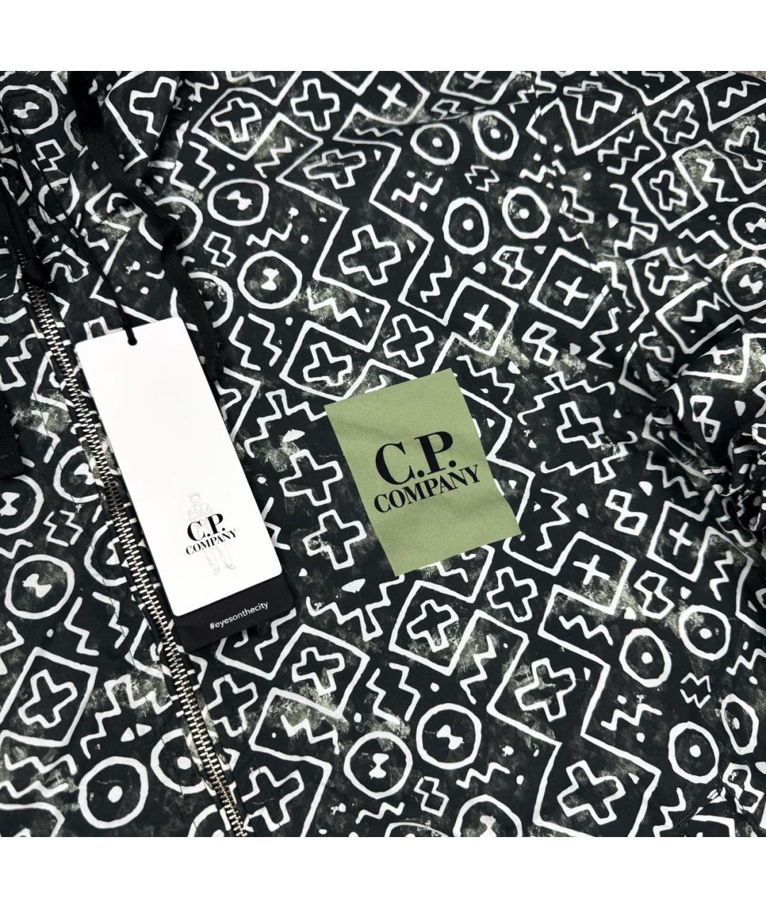 CP COMPANY Черная полиамидовая куртка, фото 2