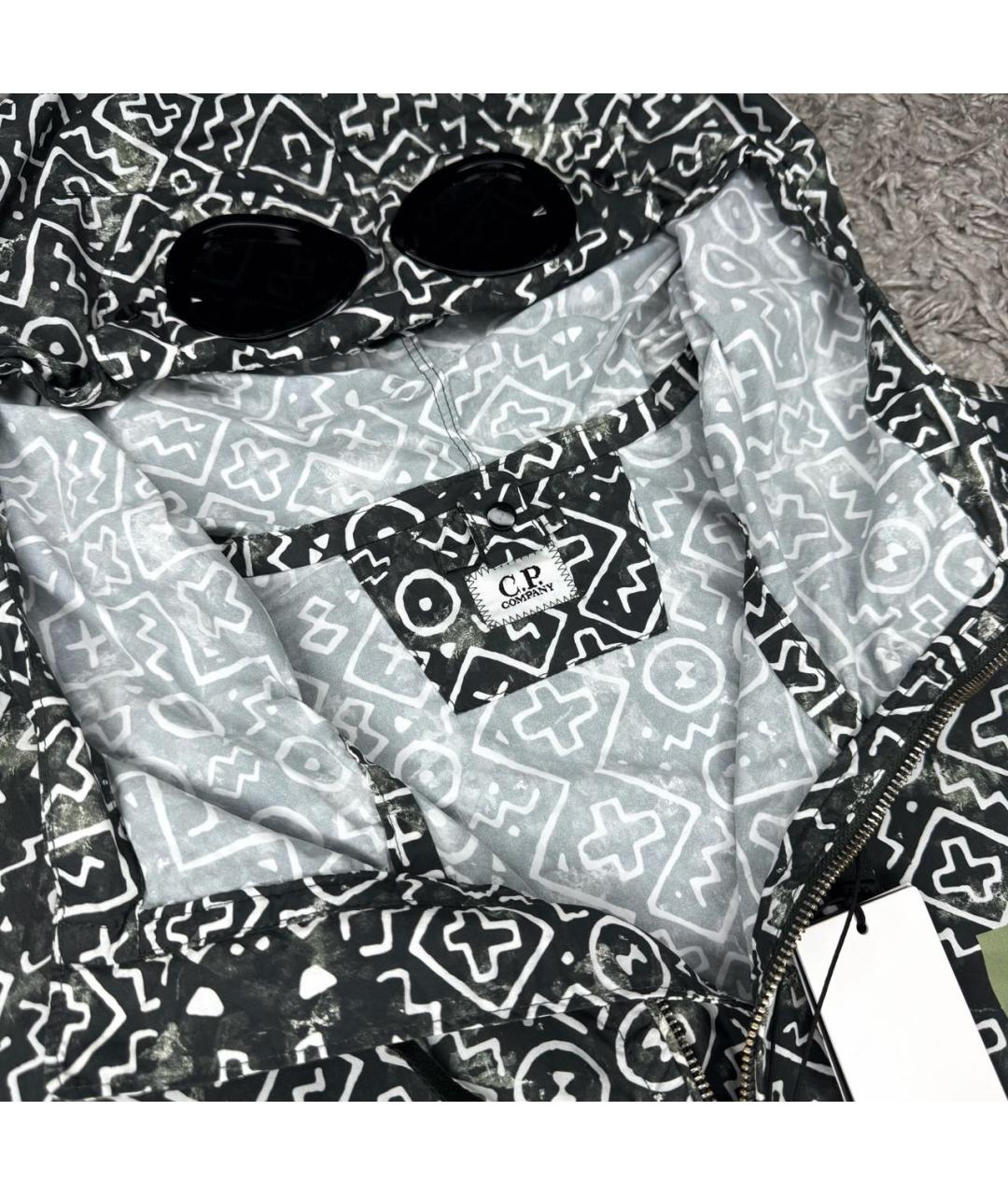 CP COMPANY Черная полиамидовая куртка, фото 4