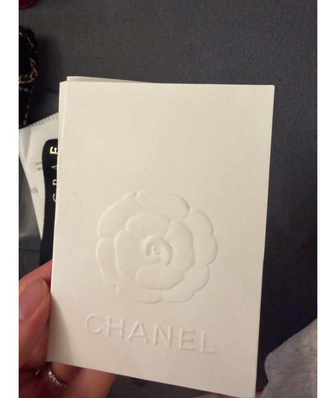 CHANEL Черная твидовая сумка через плечо, фото 7