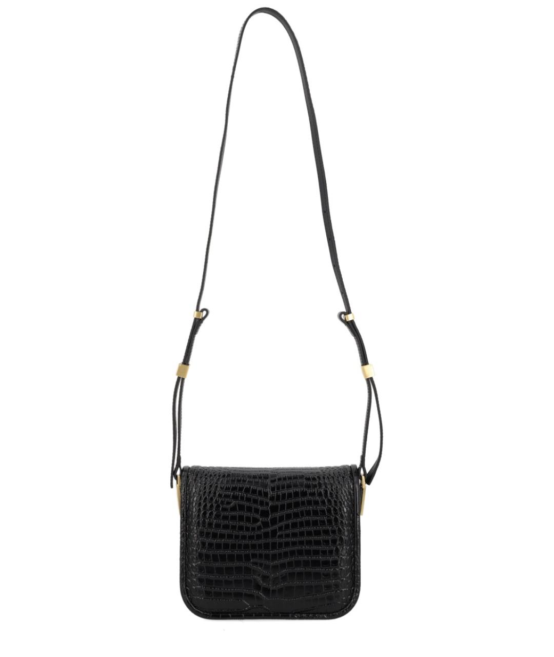 PINKO Черная кожаная сумка через плечо, фото 2