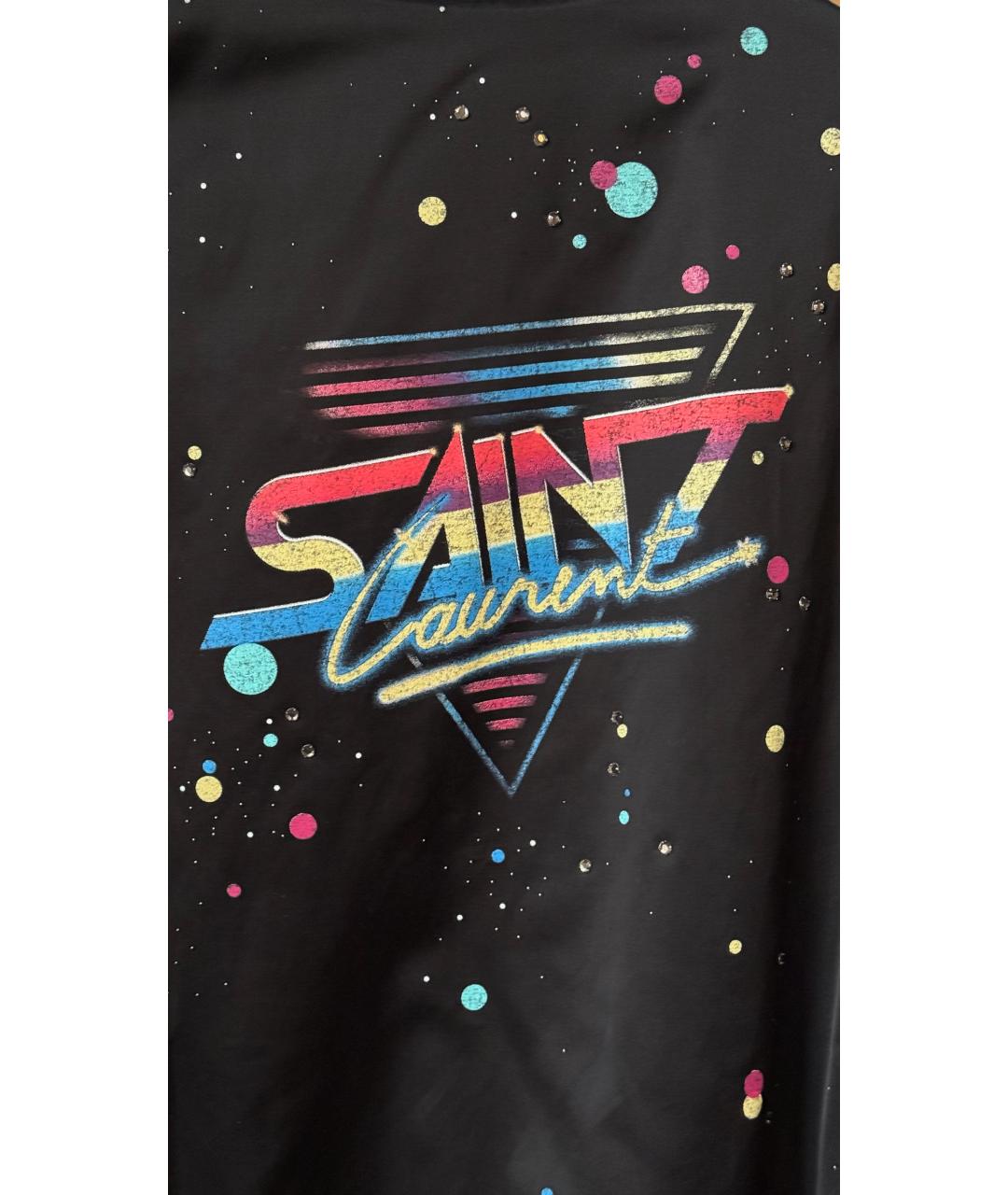 SAINT LAURENT Черный шерстяной жакет/пиджак, фото 4