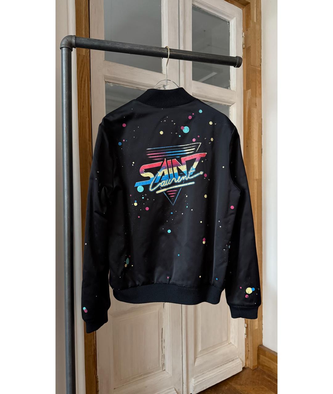 SAINT LAURENT Черный шерстяной жакет/пиджак, фото 2