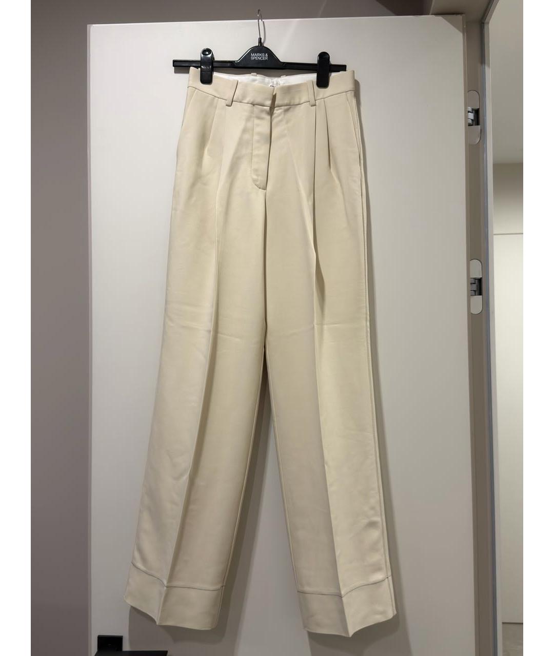 SONIA RYKIEL Белый вискозный костюм с брюками, фото 2