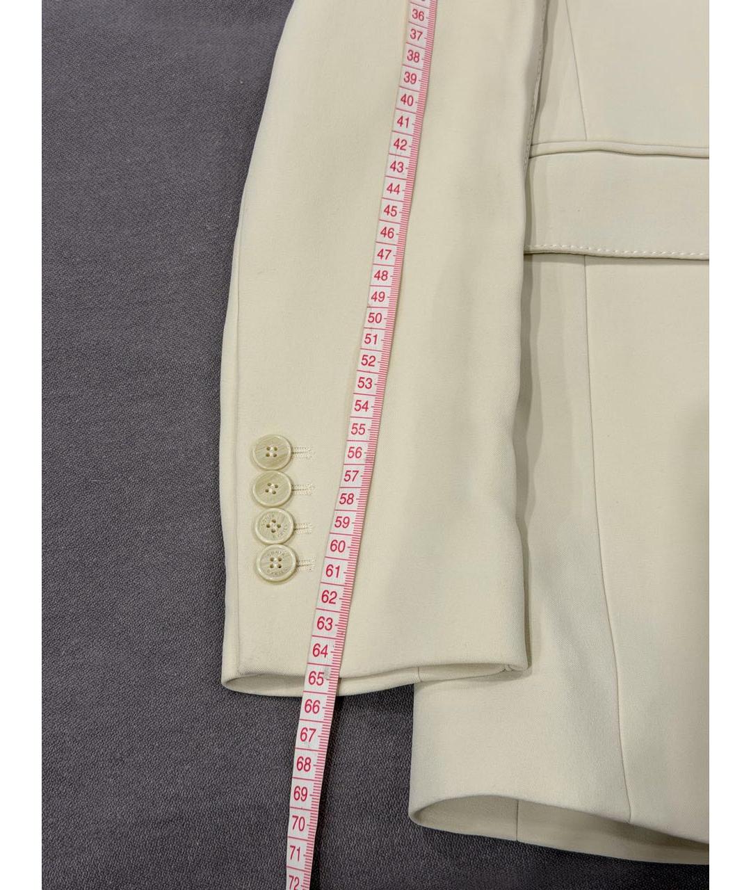 SONIA RYKIEL Белый вискозный костюм с брюками, фото 6