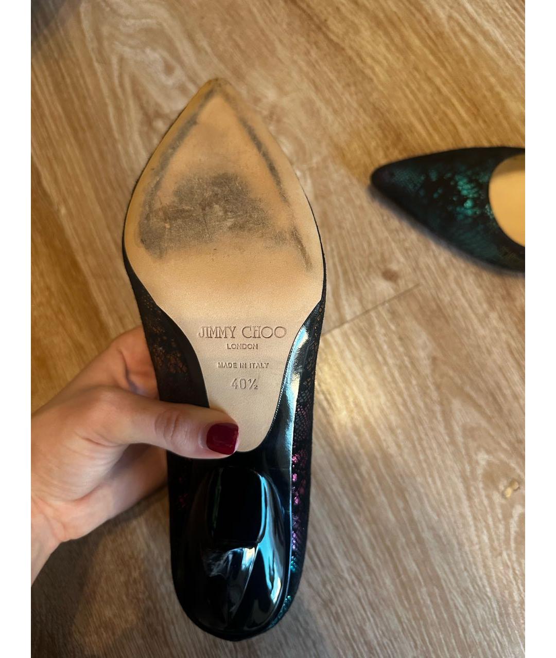 JIMMY CHOO Мульти кожаные туфли, фото 3