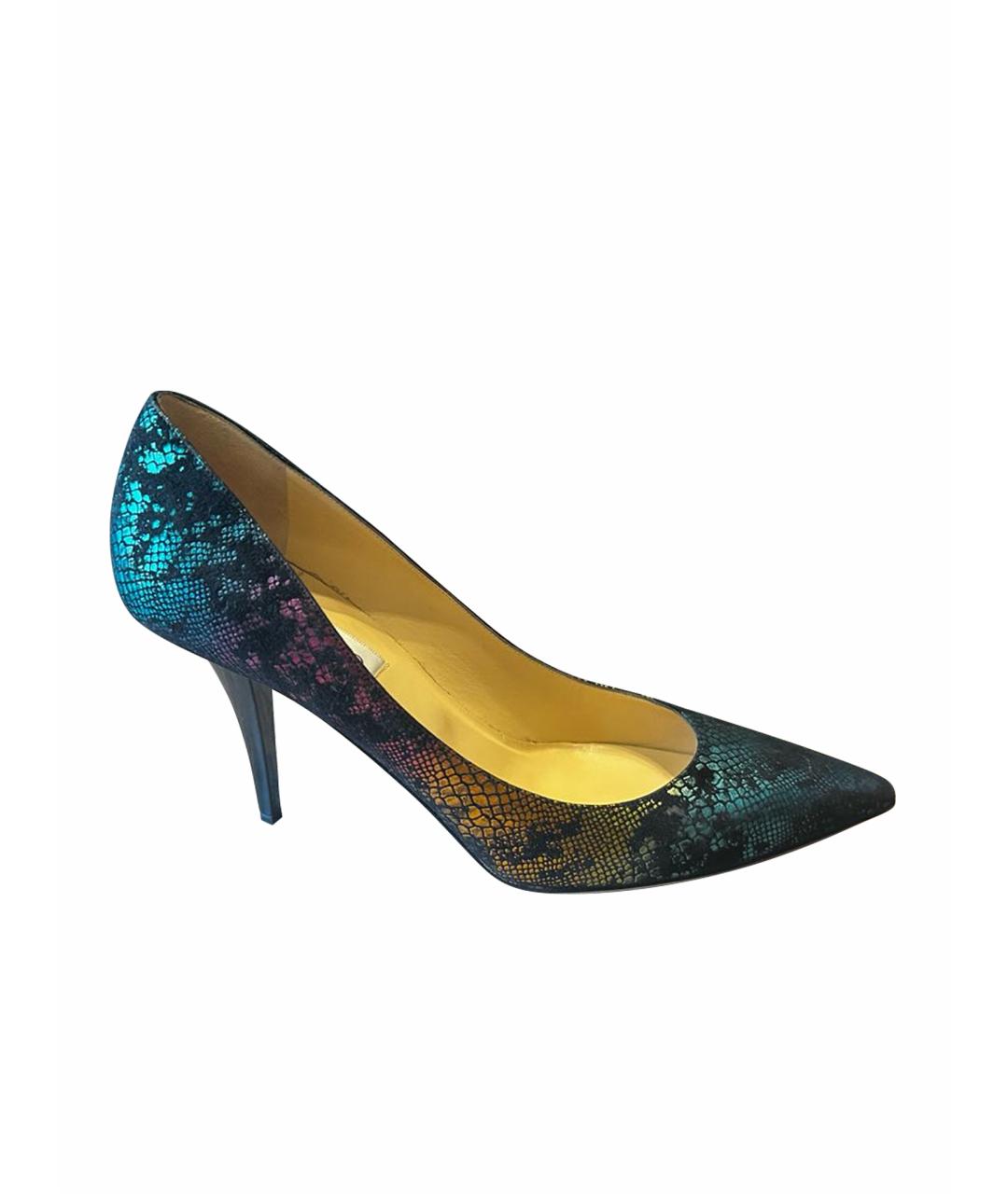 JIMMY CHOO Мульти кожаные туфли, фото 1