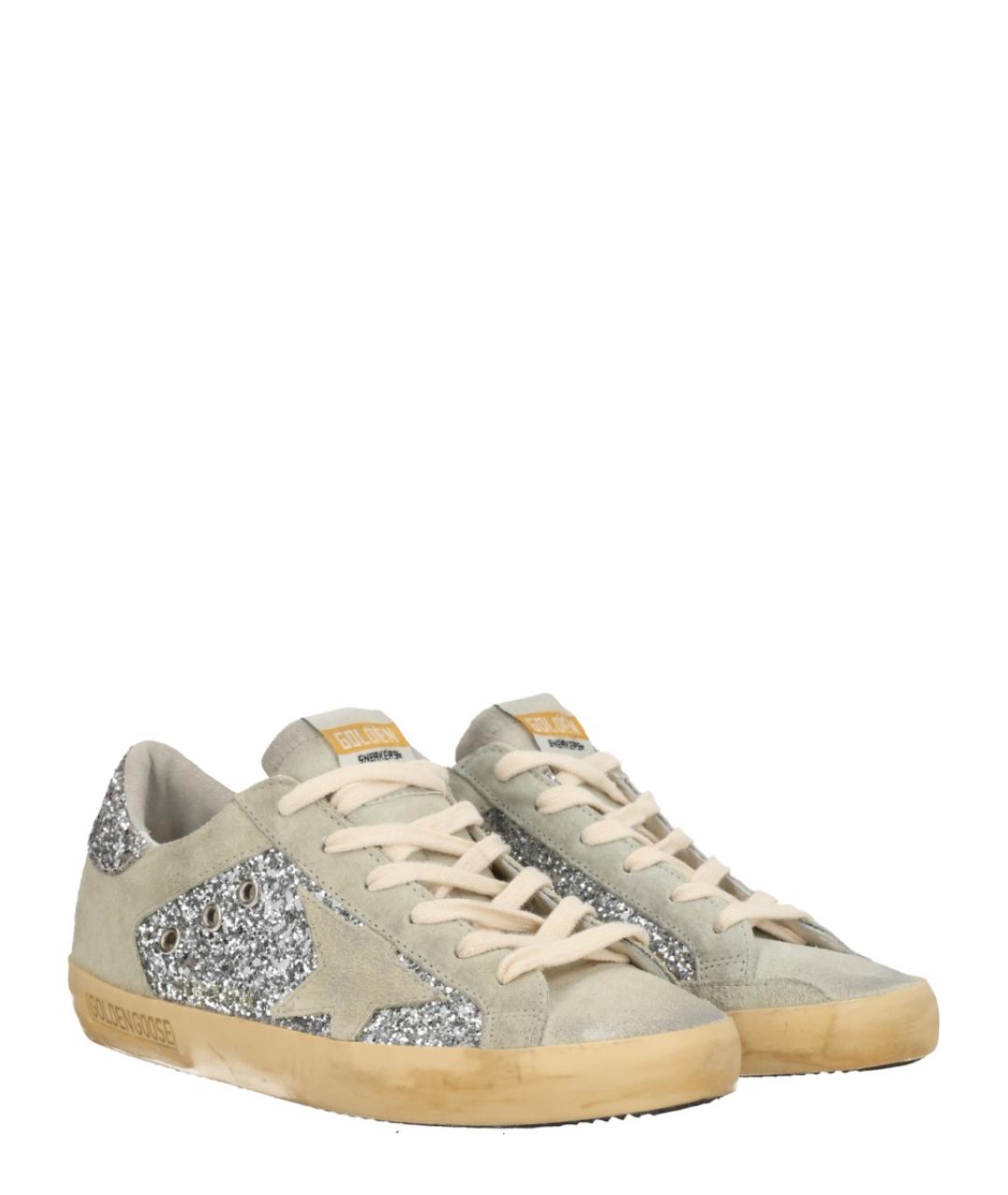 GOLDEN GOOSE DELUXE BRAND Мульти кожаные кеды, фото 6