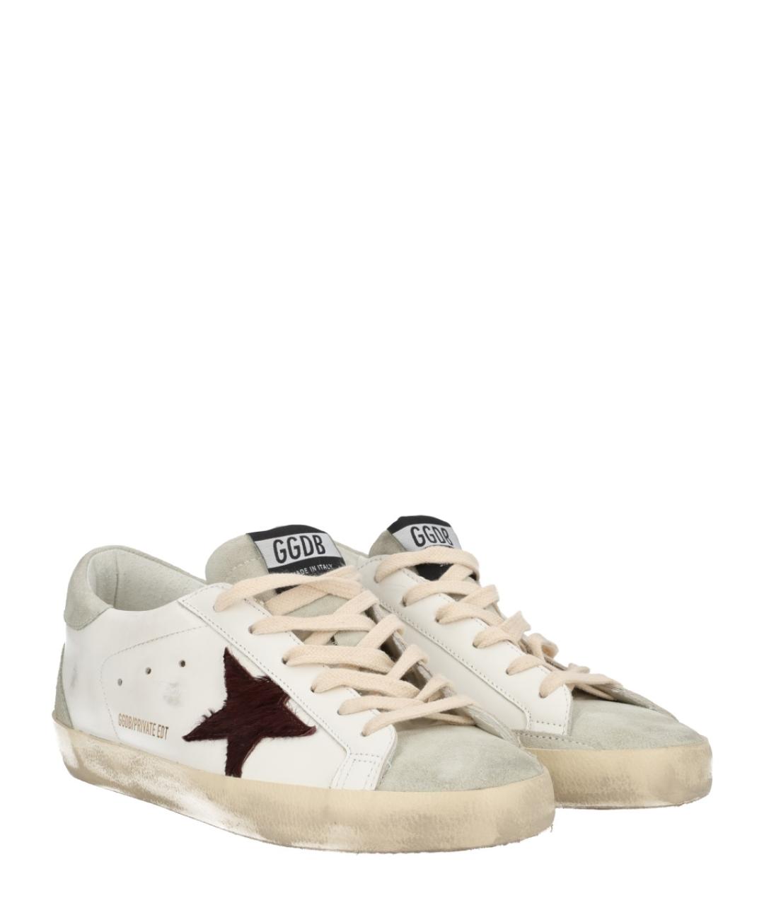 GOLDEN GOOSE DELUXE BRAND Мульти кожаные кроссовки, фото 6