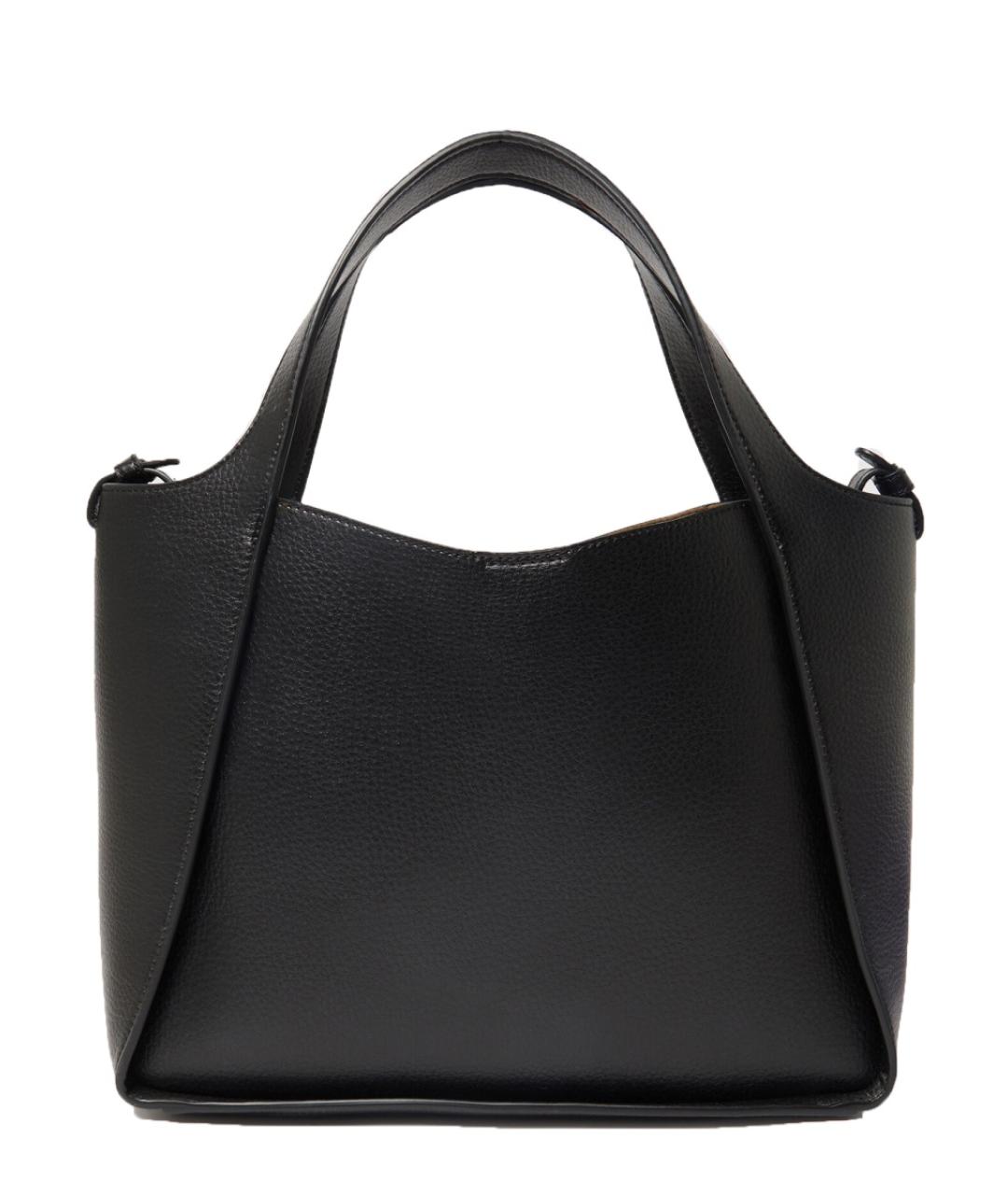 STELLA MCCARTNEY Черная синтетическая сумка через плечо, фото 4