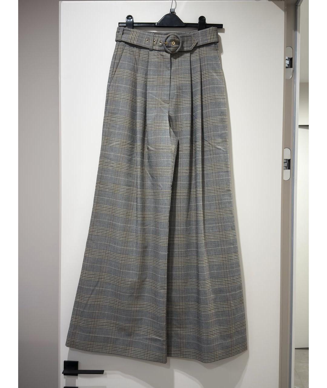 ZIMMERMANN Антрацитовый вискозный костюм с брюками, фото 2