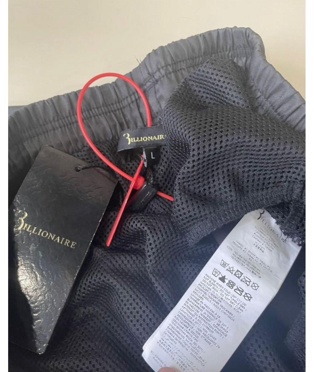 BILLIONAIRE Черные полиамидовые плавки, фото 3