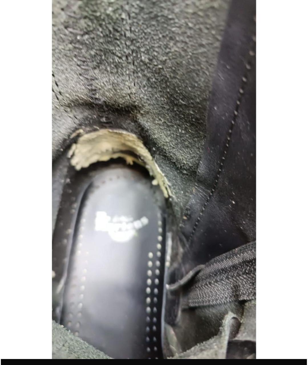 DR. MARTENS Черные кожаные ботинки, фото 8