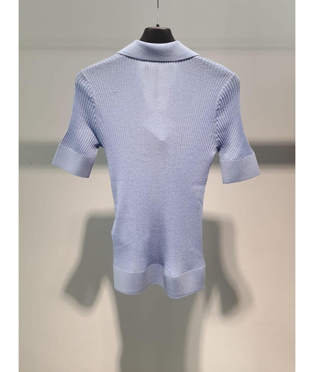 MAX MARA STUDIO Голубой джемпер / свитер, фото 2