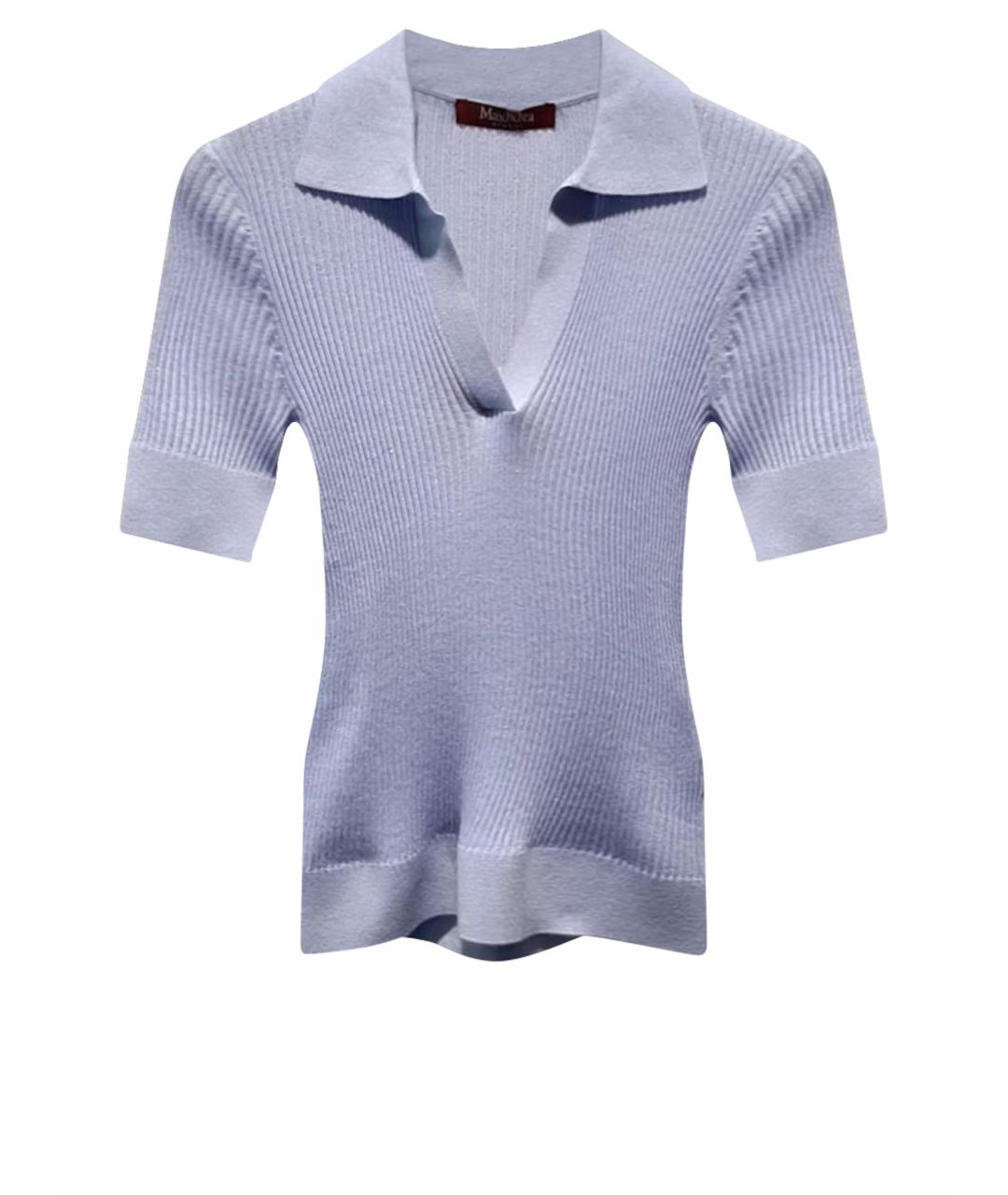 MAX MARA STUDIO Голубой джемпер / свитер, фото 1