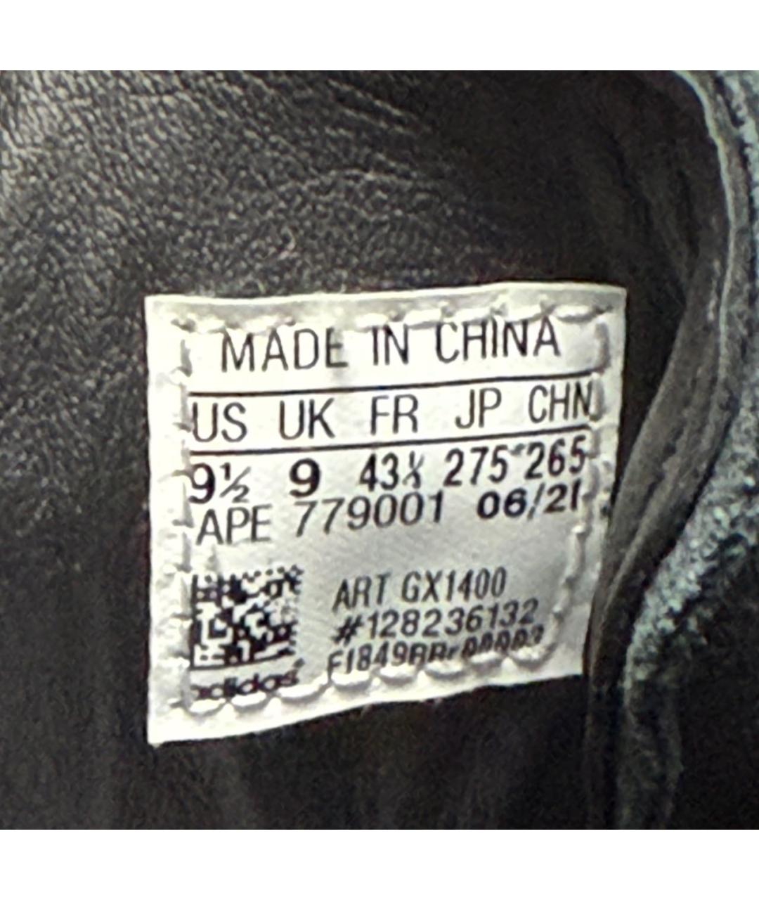 NEIGHBORHOOD Черные текстильные низкие кроссовки / кеды, фото 7