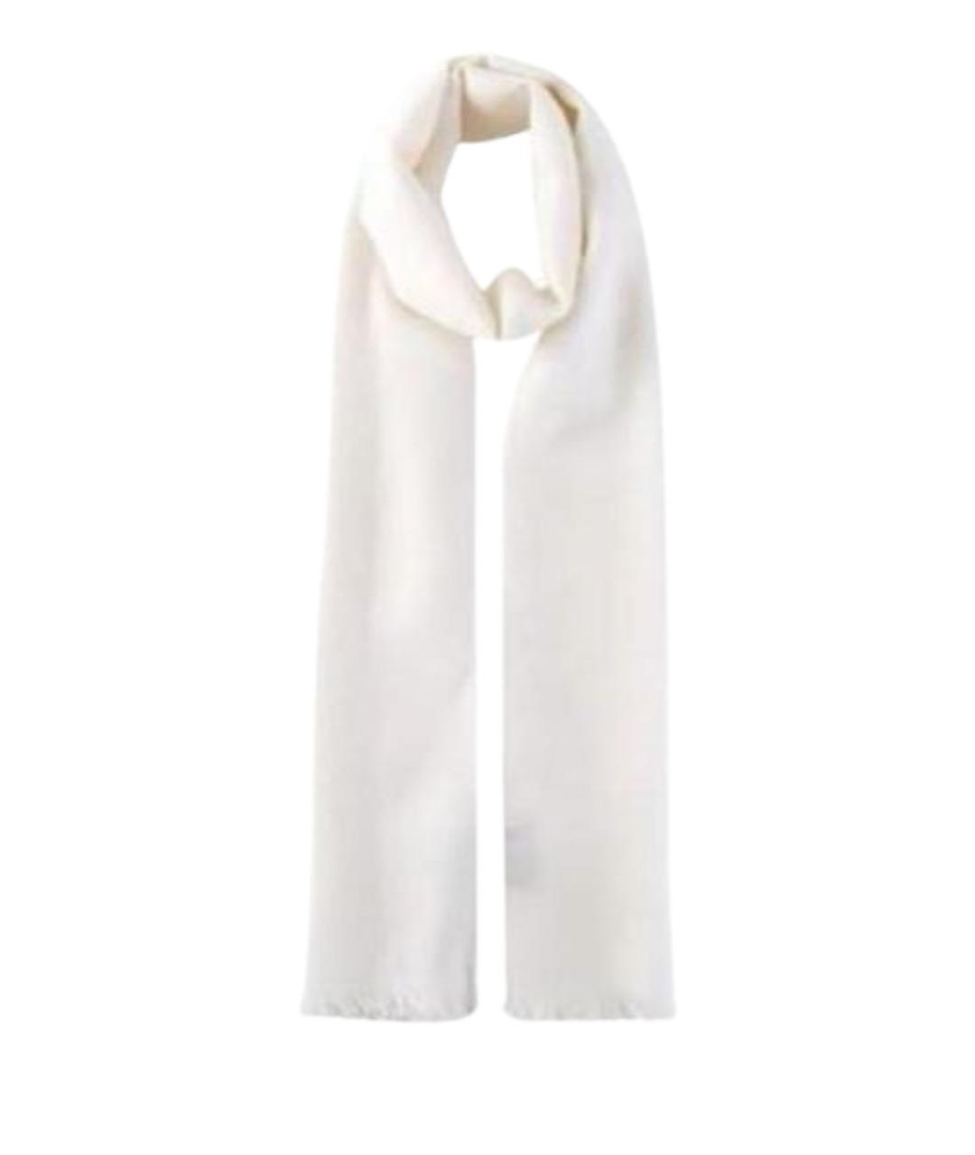 GUCCI Белый шерстяной платок, фото 1